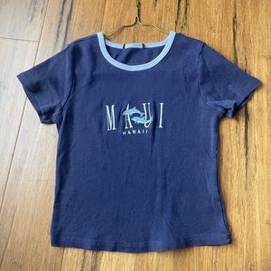 Brandy Melville cropped shirt